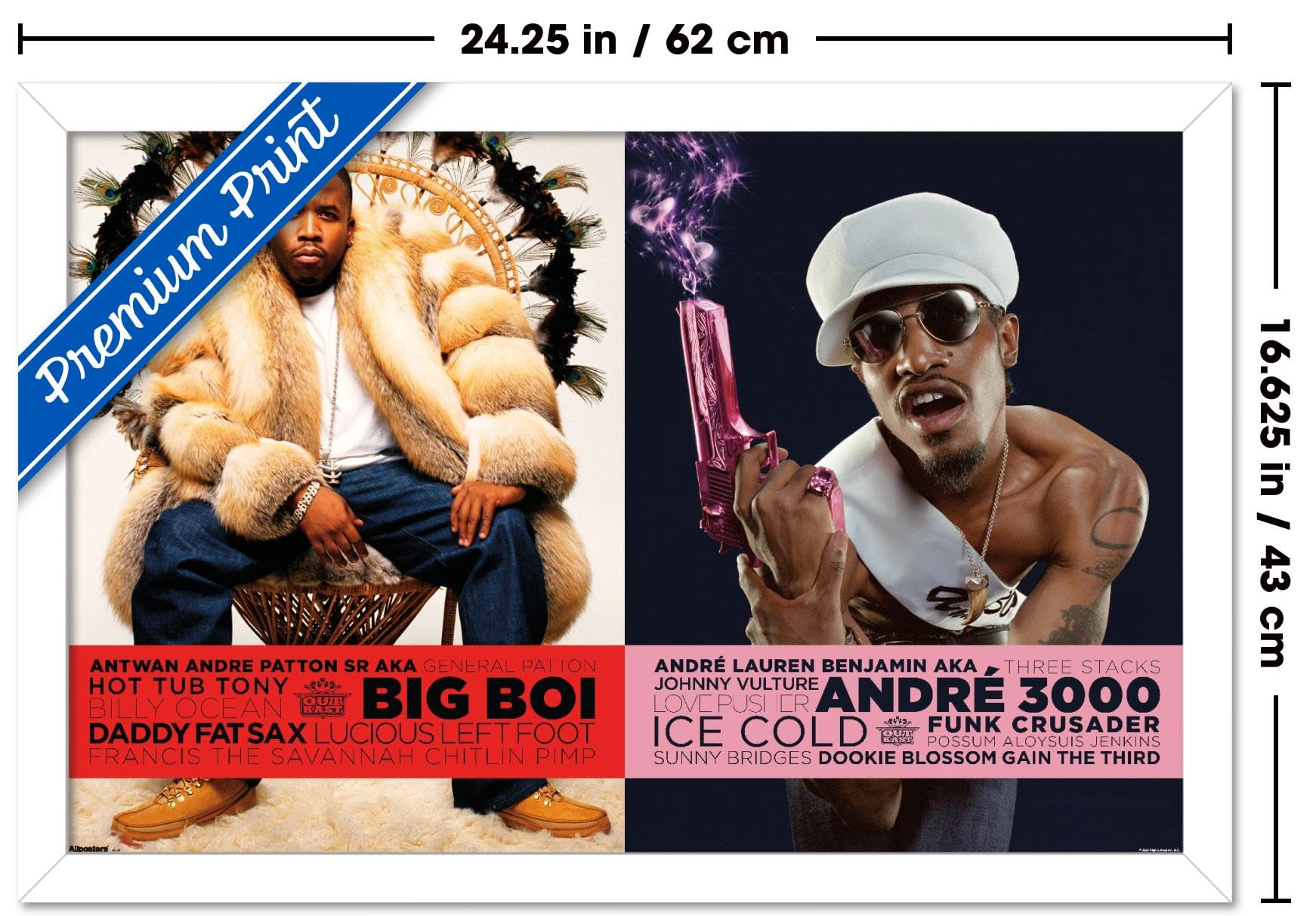 Amazon.com: Trends International Outkast - André 3000 & Big Boi